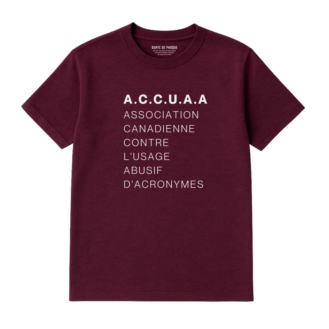 ACRONYMS T-SHIRT