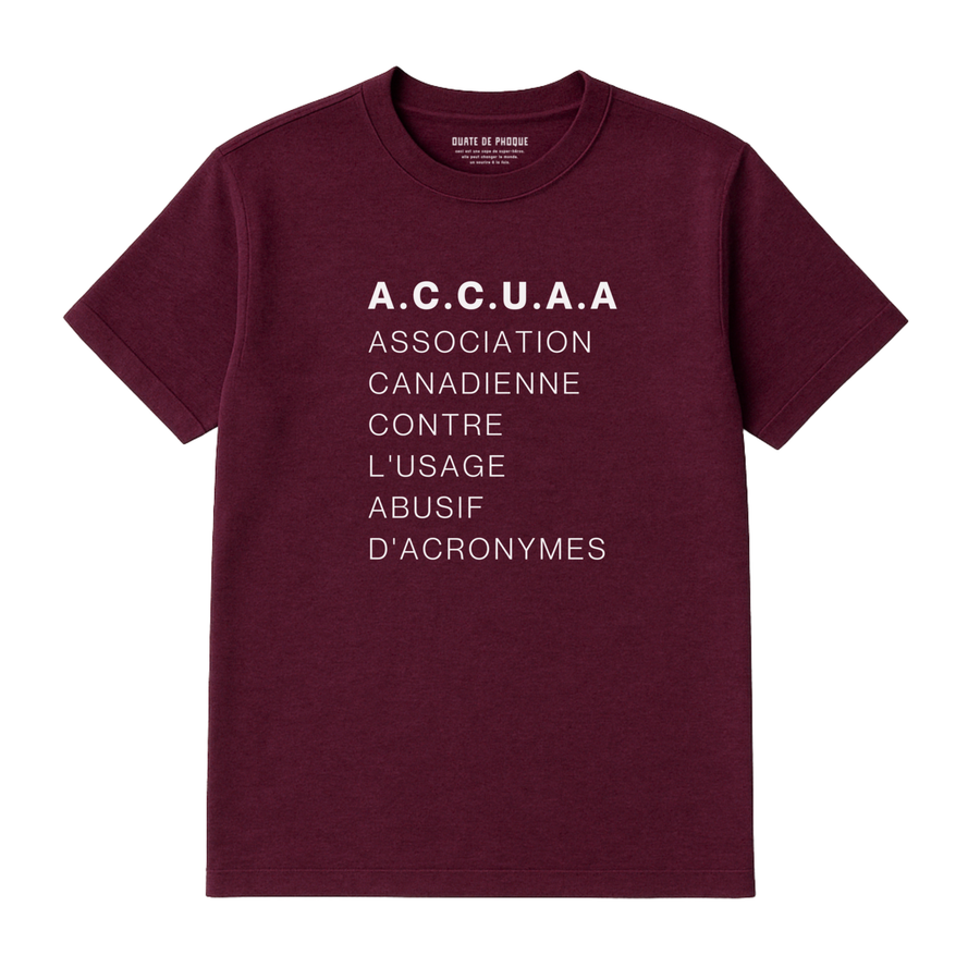 ACRONYMS T-SHIRT