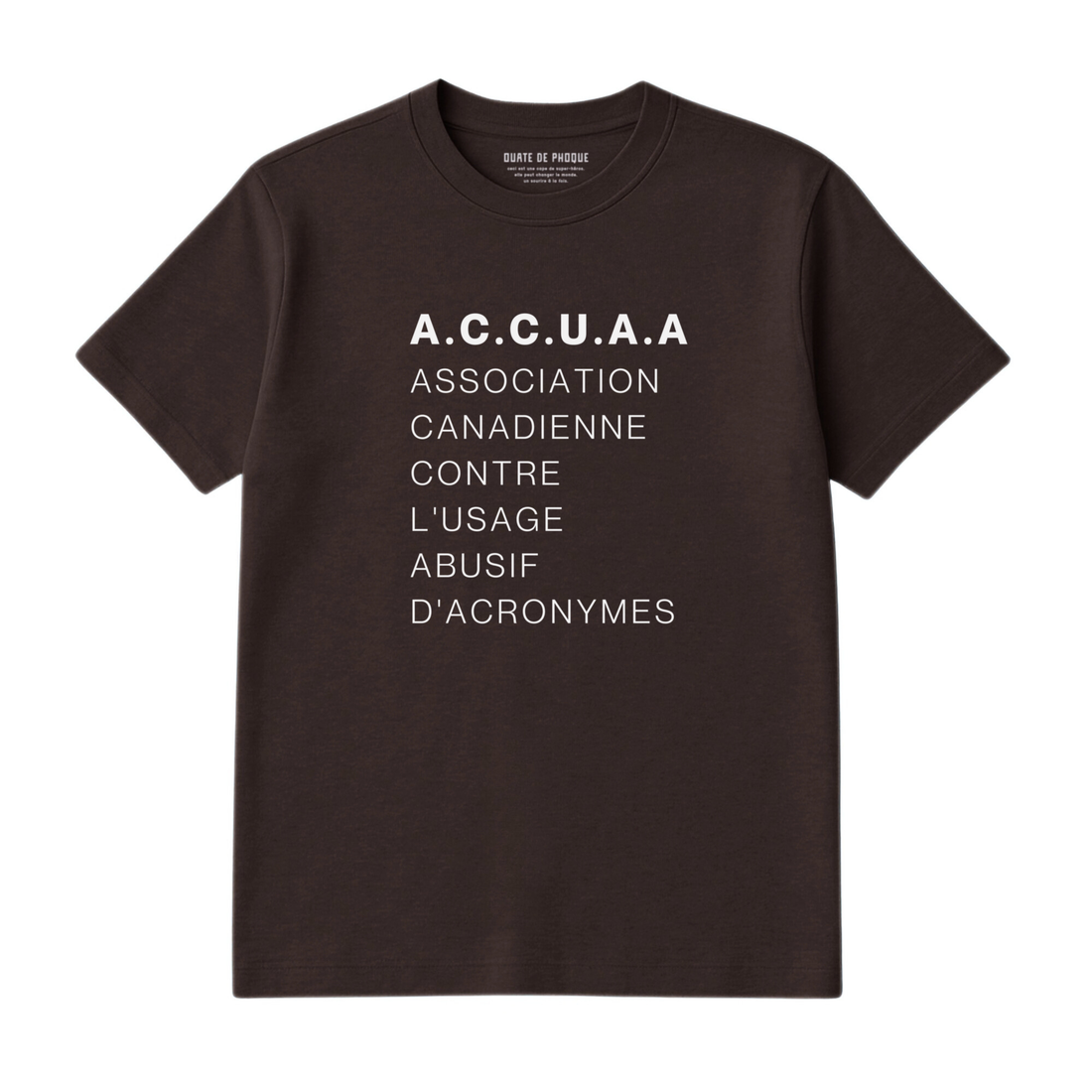 ACRONYMS T-SHIRT