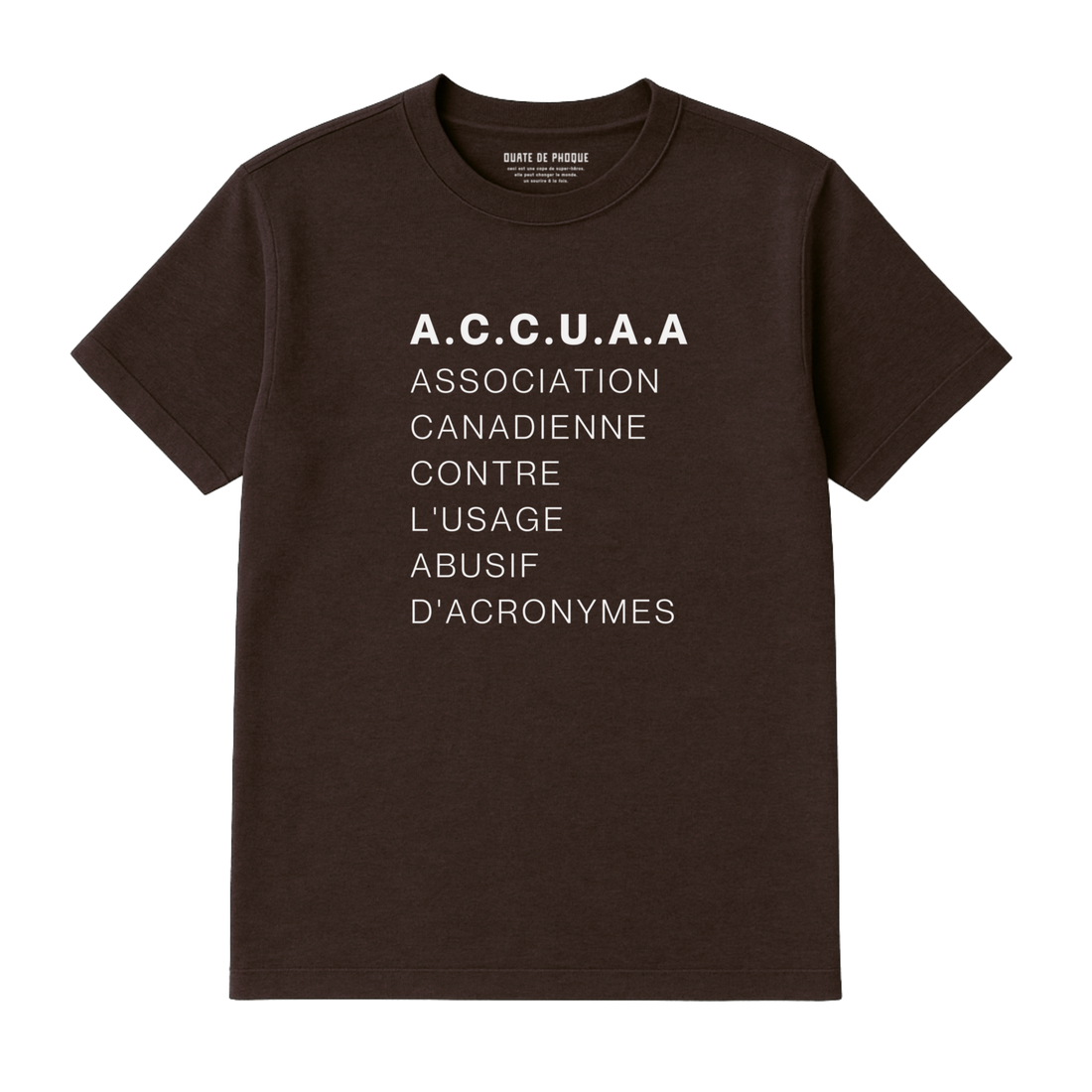 ACRONYMS T-SHIRT