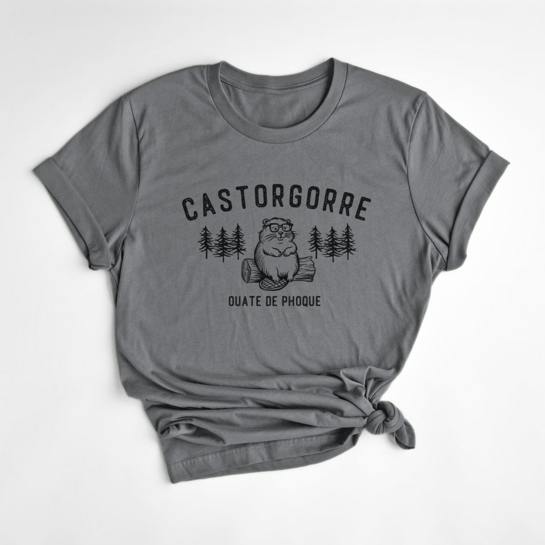 T-SHIRT CASTOR - ORAGE