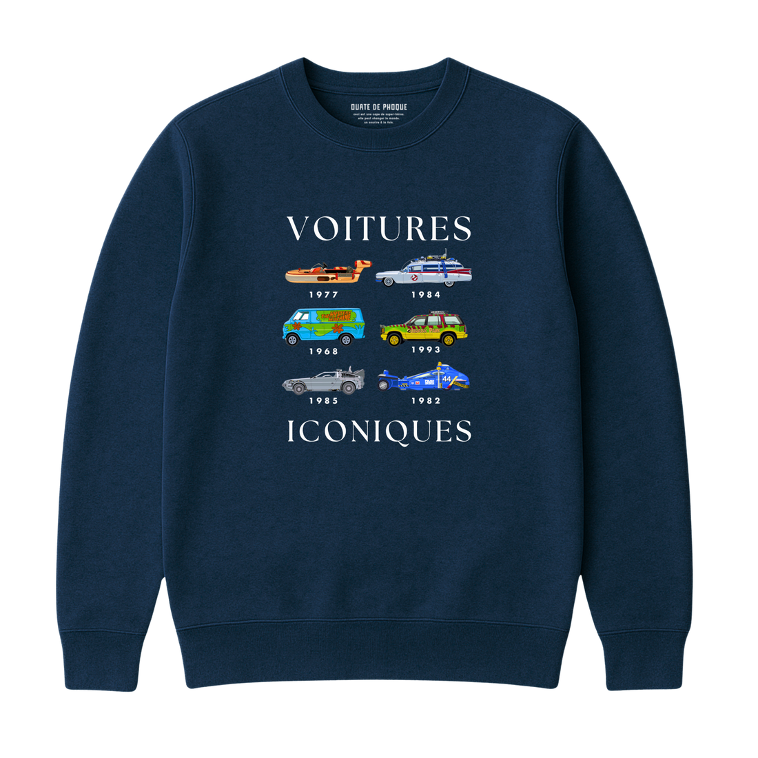 Sweatshirt Voitures Iconiques