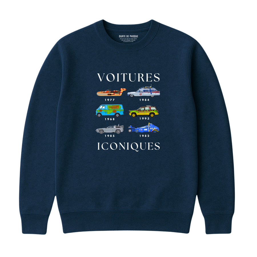 Sweatshirt Voitures Iconiques