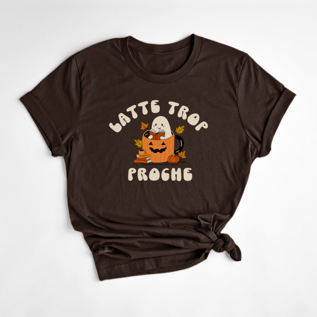 T-SHIRT LATTE PROCHE - ESPRESSO