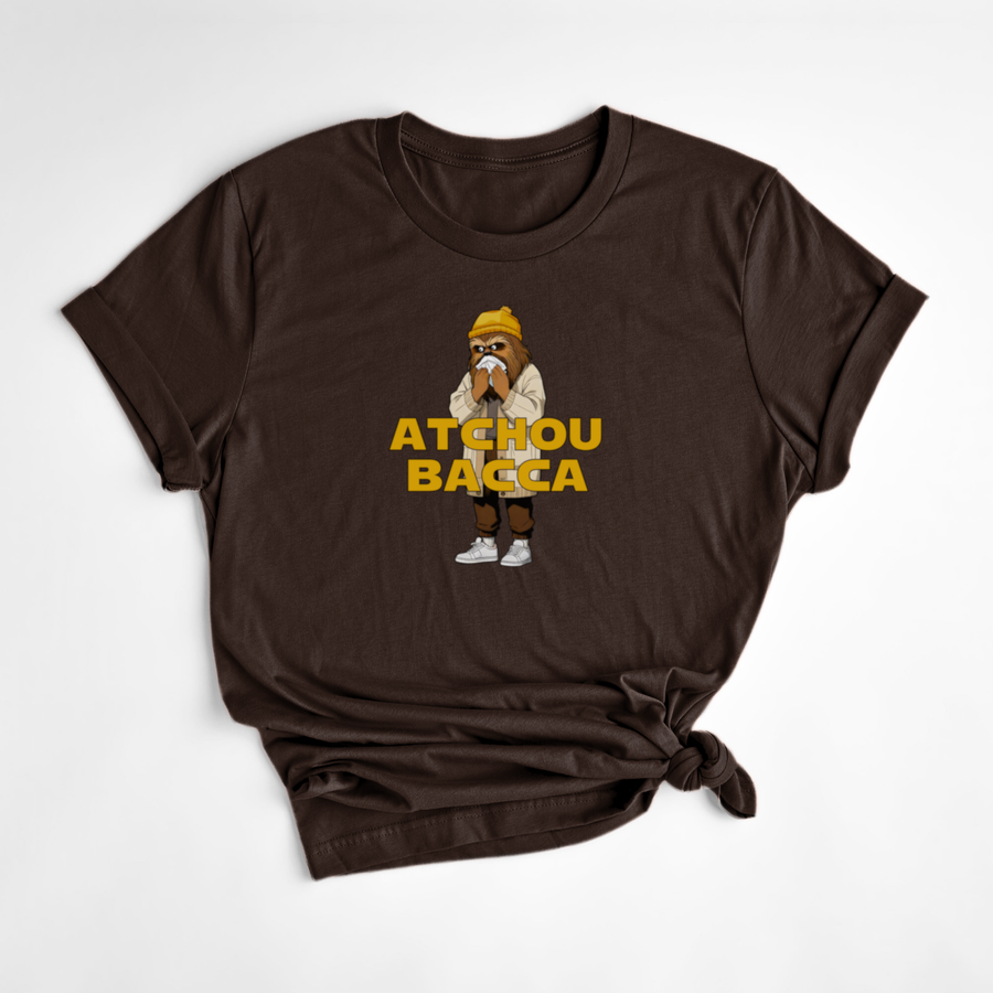 T-SHIRT CHEWBACCA - ESPRESSO