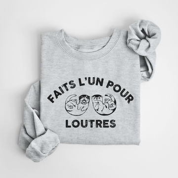 SWEATSHIRT LOUTRES