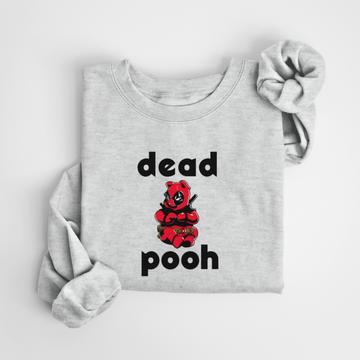 SWEATSHIRT DEADPOOH - GRUAU