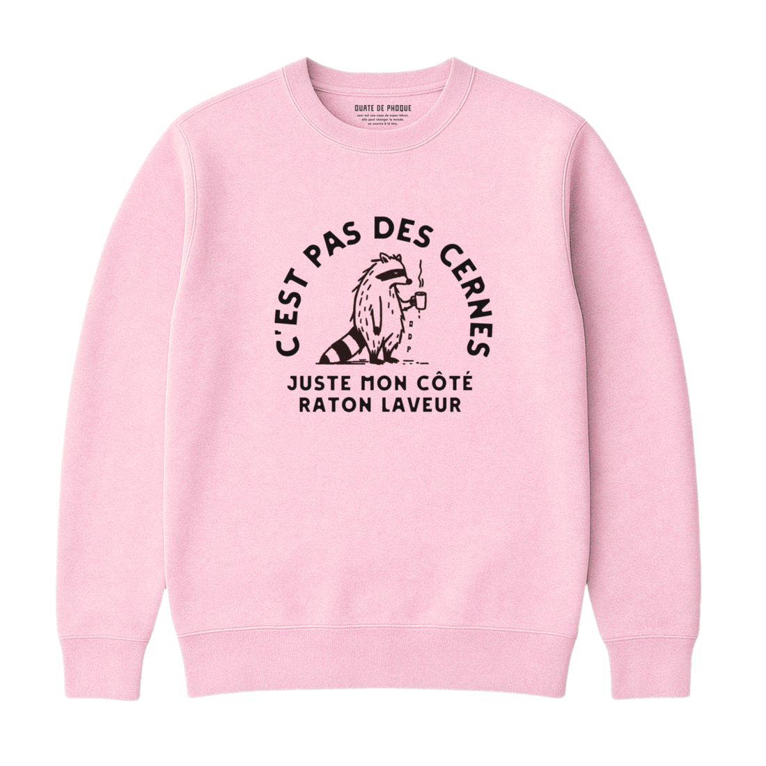 Sweatshirt Cernes Raton Laveur