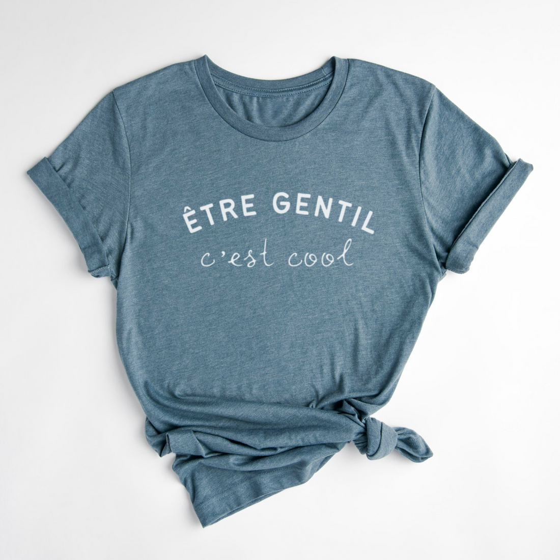 T-SHIRT GENTIL - ARDOISE