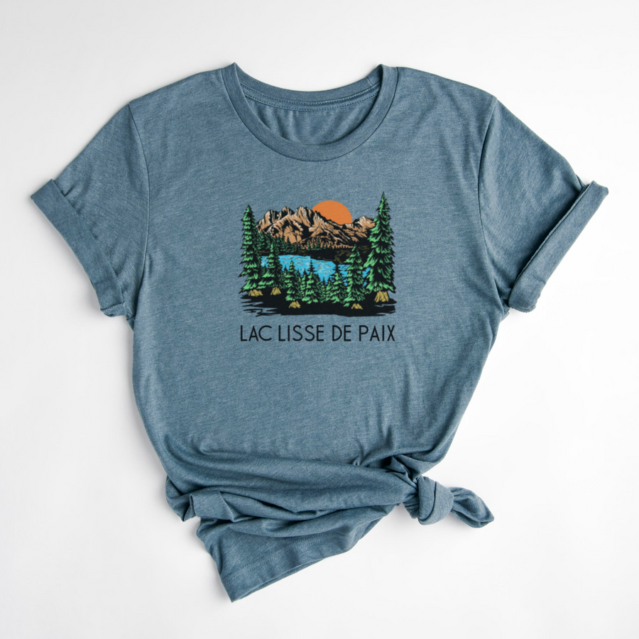 SMOOTH LAKE T-SHIRT