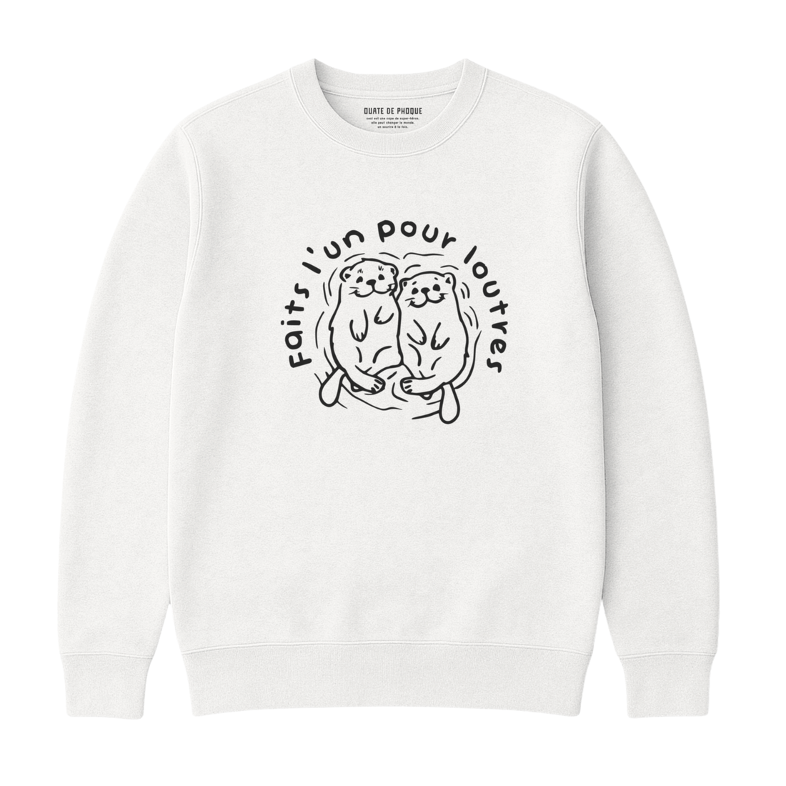 Sweatshirt Loutres