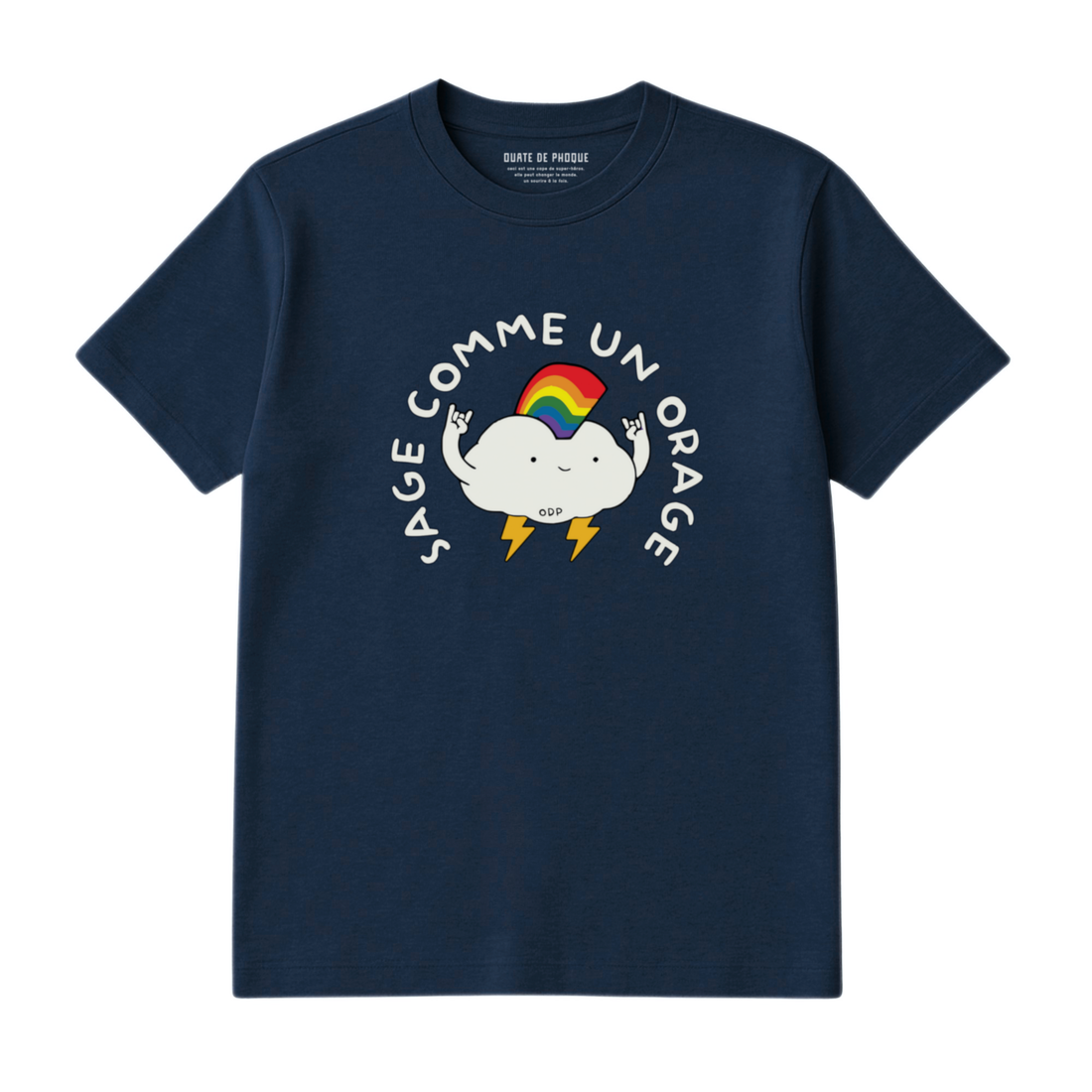 T-Shirt Sage Comme Un Orage
