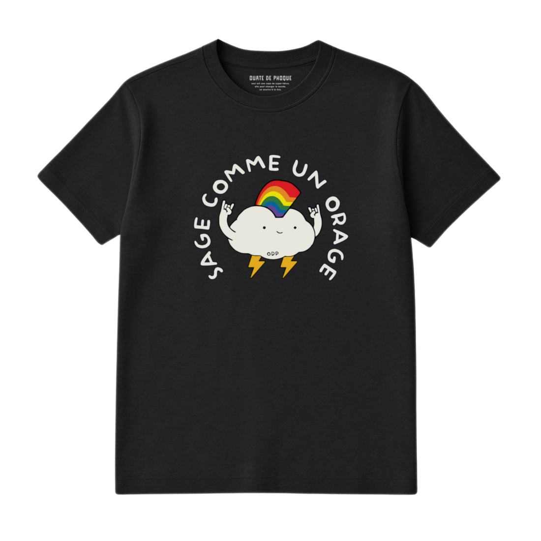T-Shirt Sage Comme Un Orage