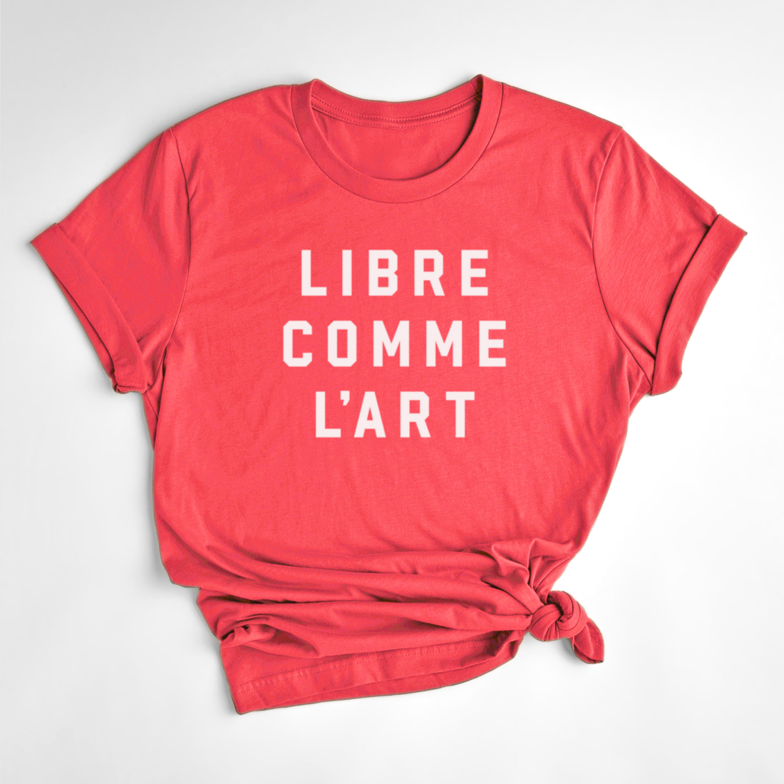 T-SHIRT LIBRE COMME L&