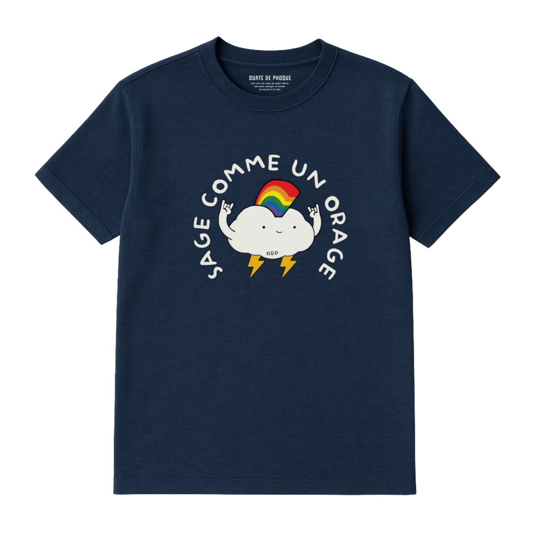 T-Shirt Sage Comme Un Orage