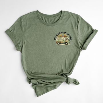 T-SHIRT LE VAN D'ÉTÉ - OLIVE