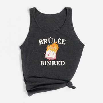 CAMISOLE BRÛLÉE BIN RED