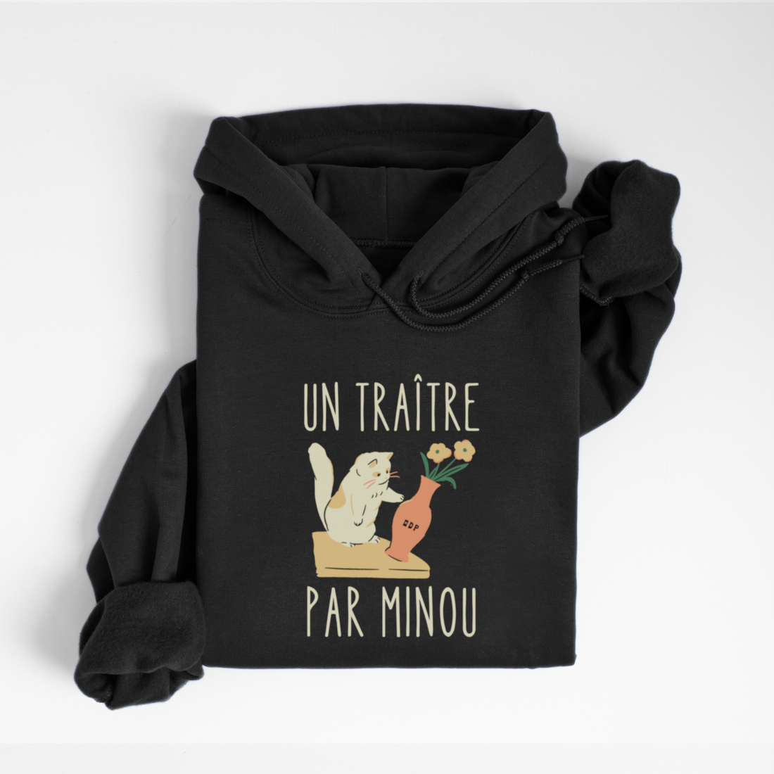 HOODIE PAR MINOU - NOIR