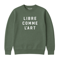 Sweatshirt Libre Comme L'art
