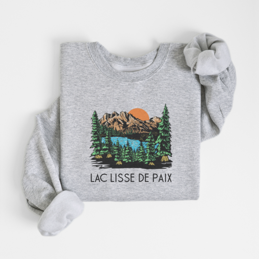 SWEATSHIRT LAC LISSE - GRUAU