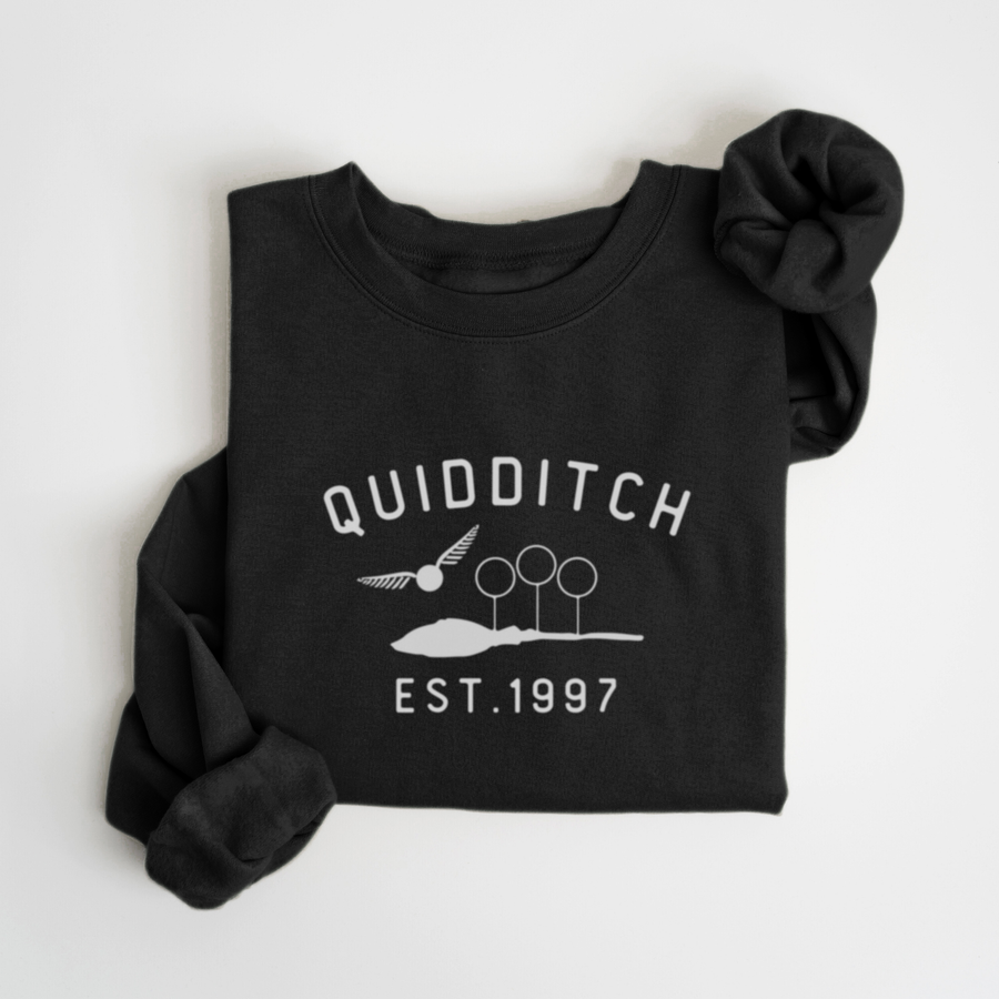 SWEATSHIRT QUIDDITCH - NOIR