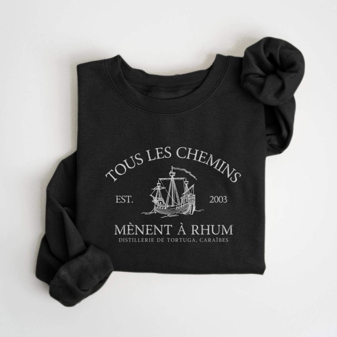 SWEATSHIRT RHUM - NOIR