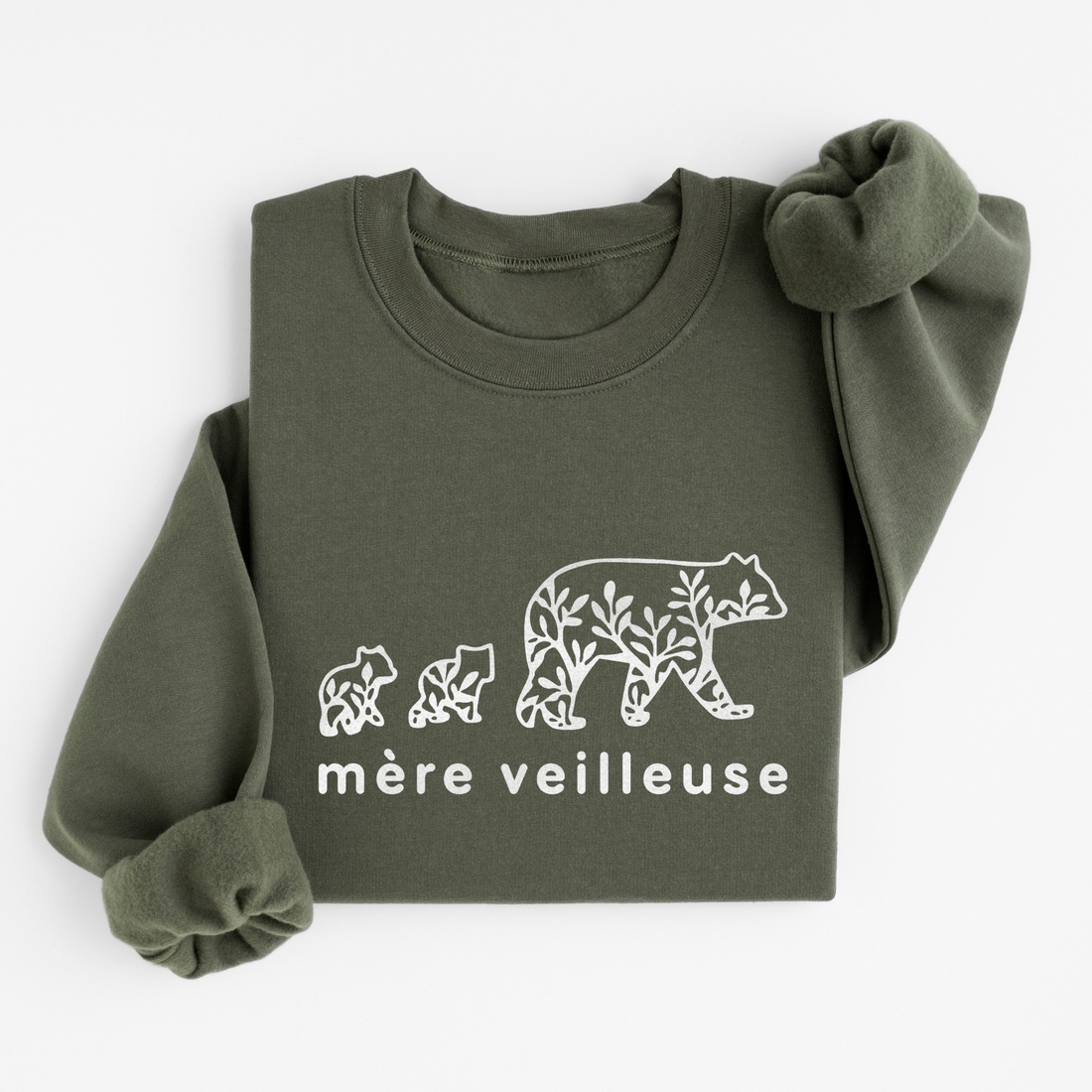 Sweatshirt Mère Veilleuse Ours