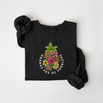 SWEATSHIRT ANANAS PROBLÈME - ENFANT