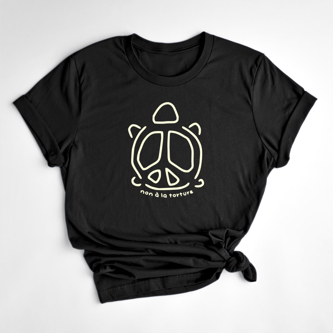 T-SHIRT NON À LA TORTURE