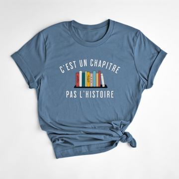 T-SHIRT PAS L'HISTOIRE - DENIM