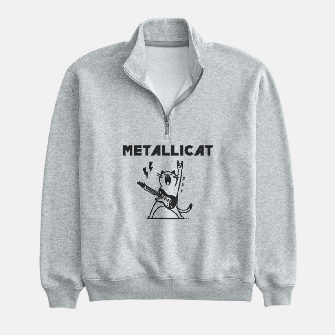 1/4 ZIP METALLICAT 2.0 - GRUAU