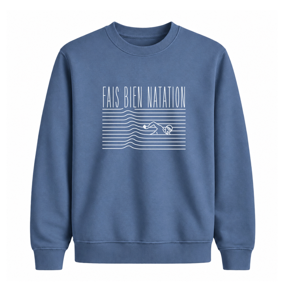 Sweatshirt Fais Bien Natation