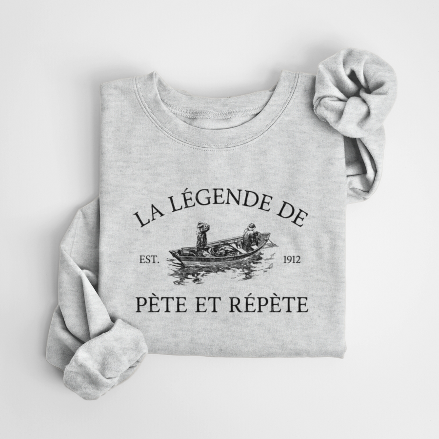 SWEATSHIRT PÈTE ET RÉPÈTE - GRUAU