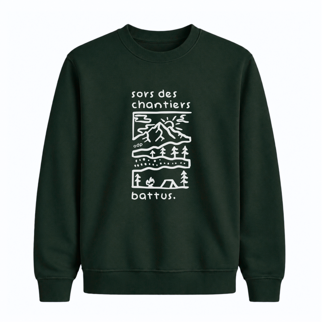 Sweatshirt Chantiers Battus