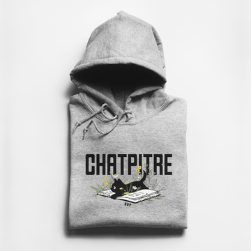 HOODIE CHATPITRE - GRIS