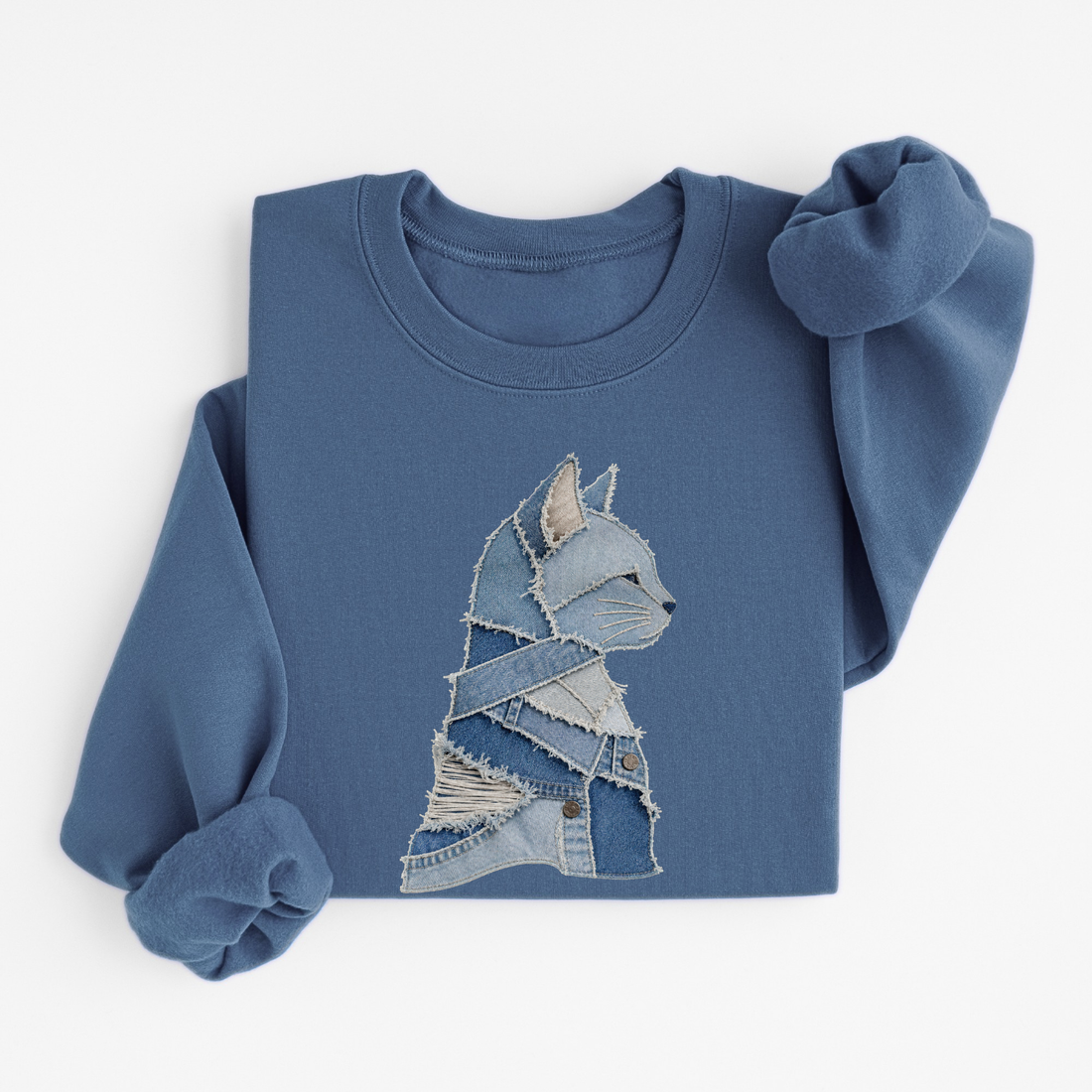 Sweatshirt Chat Denim