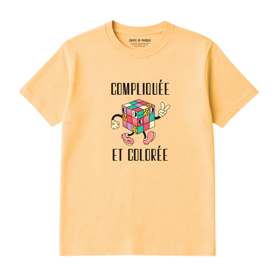 T-Shirt Compliquée Et Colorée