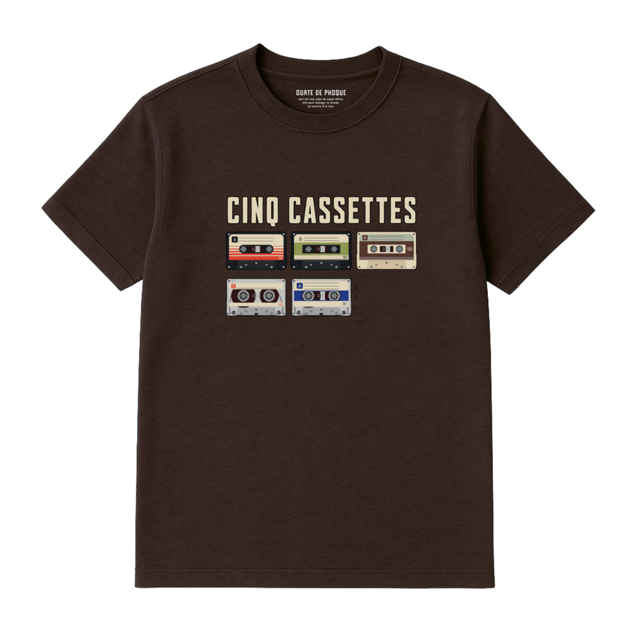 FIVE CASSETTES T-SHIRT
