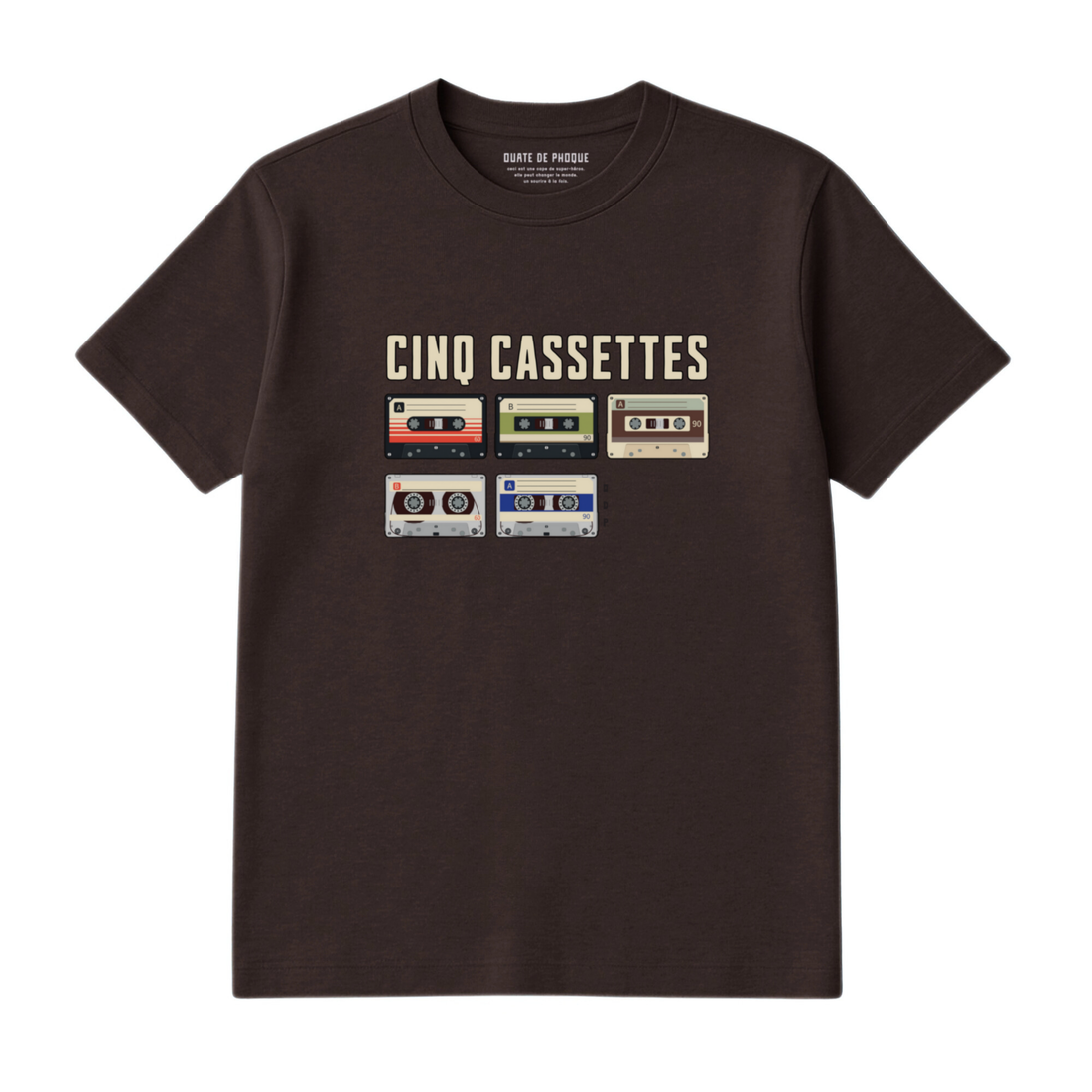 FIVE CASSETTES T-SHIRT