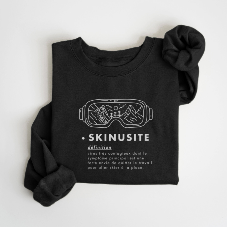 SWEATSHIRT SKINUSITE - NOIR