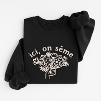 Sweatshirt On Sème Bouquet