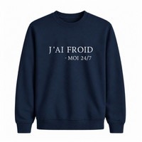 Sweatshirt J'ai Froid