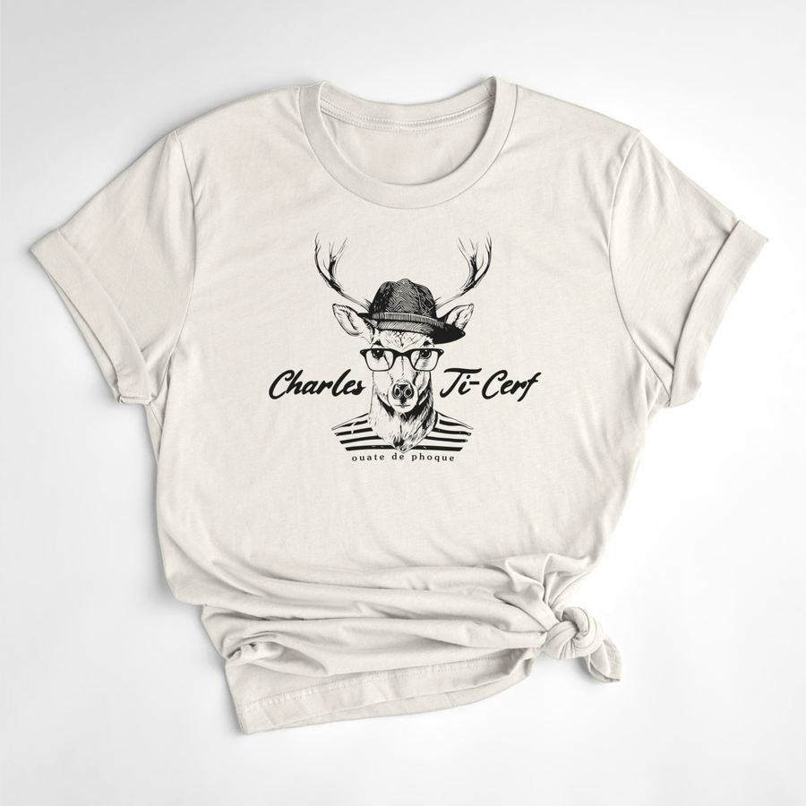 T-SHIRT CHARLES TI-CERF