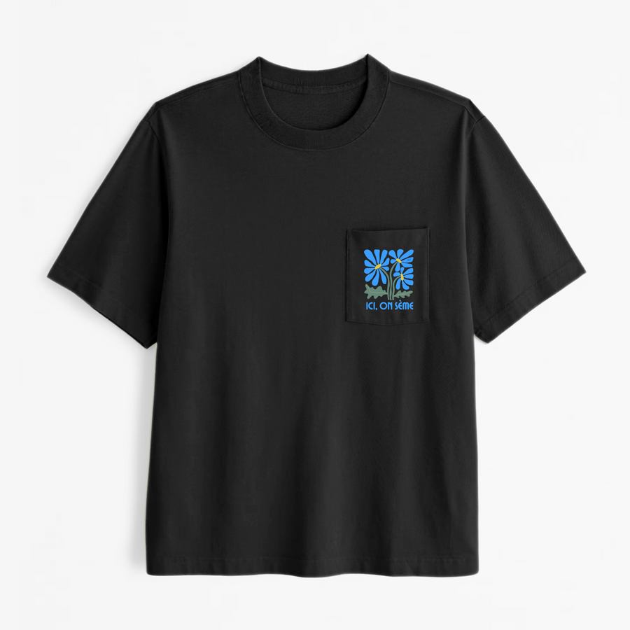 T-SHIRT POCHE ON SÈME