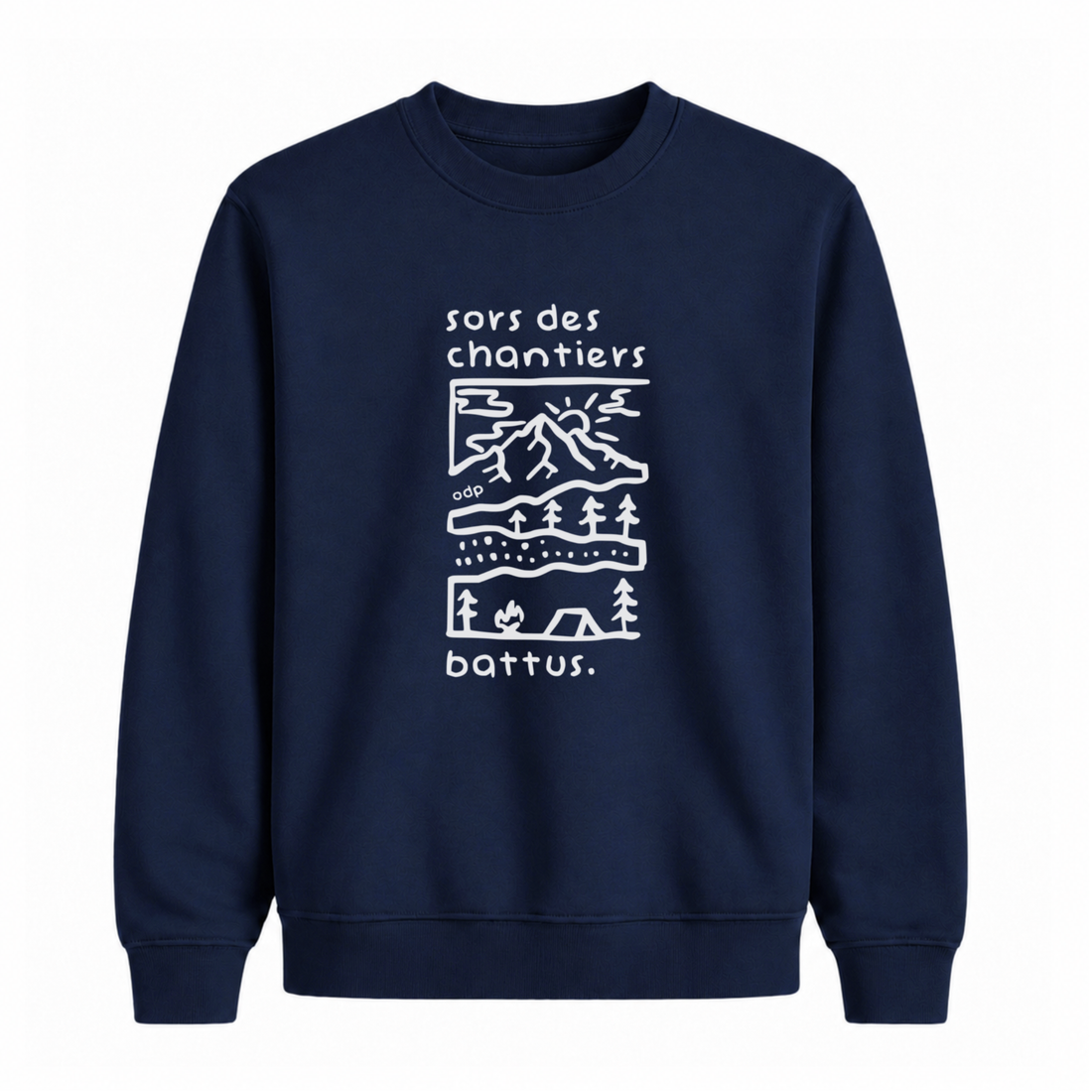 Sweatshirt Chantiers Battus