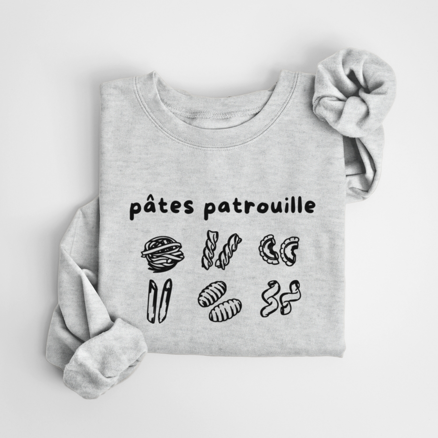 SWEATSHIRT PÂTES PATROUILLE - GRUAU