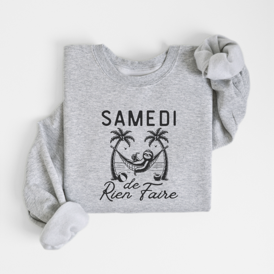 SWEATSHIRT SAMEDI - GRUAU