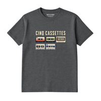 FIVE CASSETTES T-SHIRT