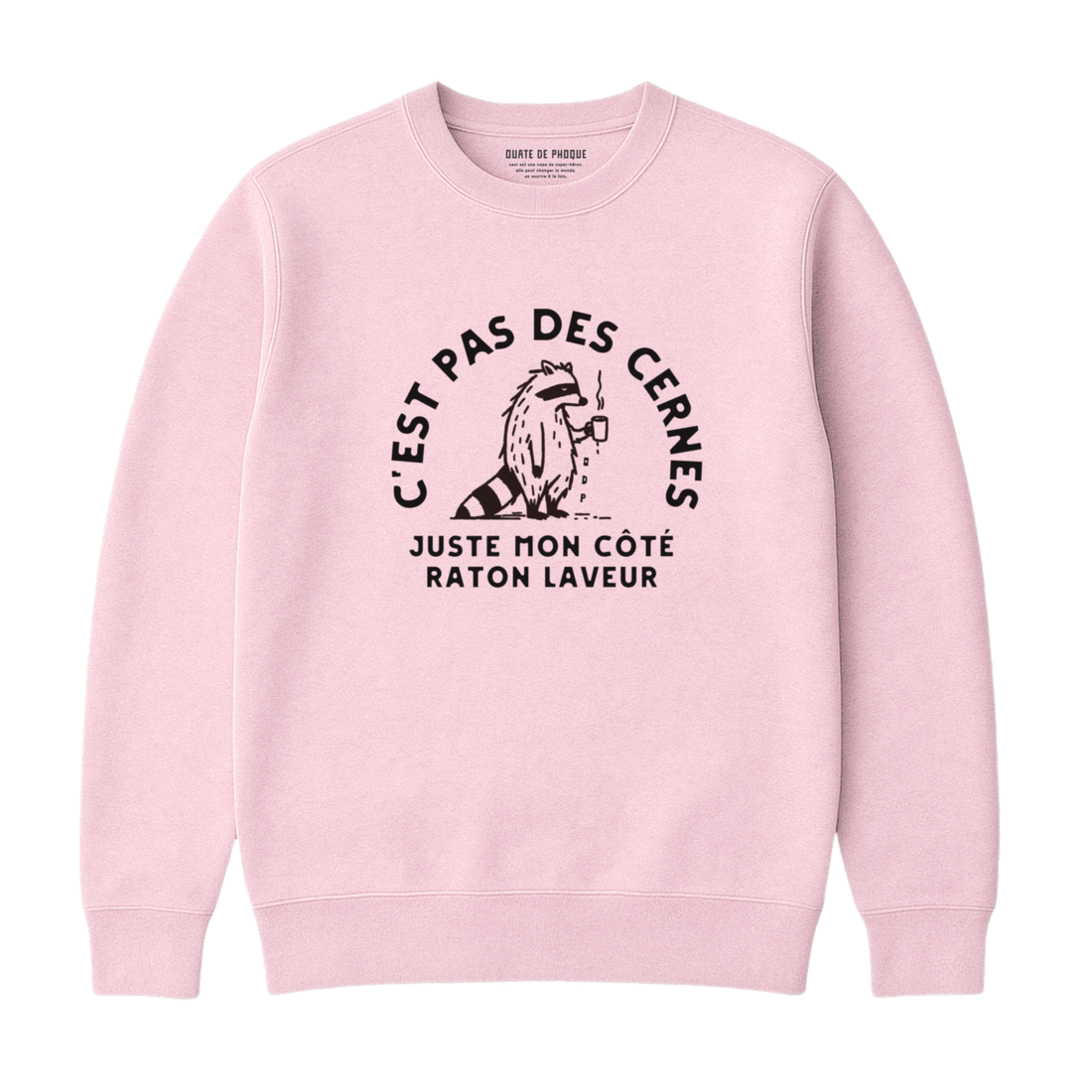 Sweatshirt Cernes Raton Laveur