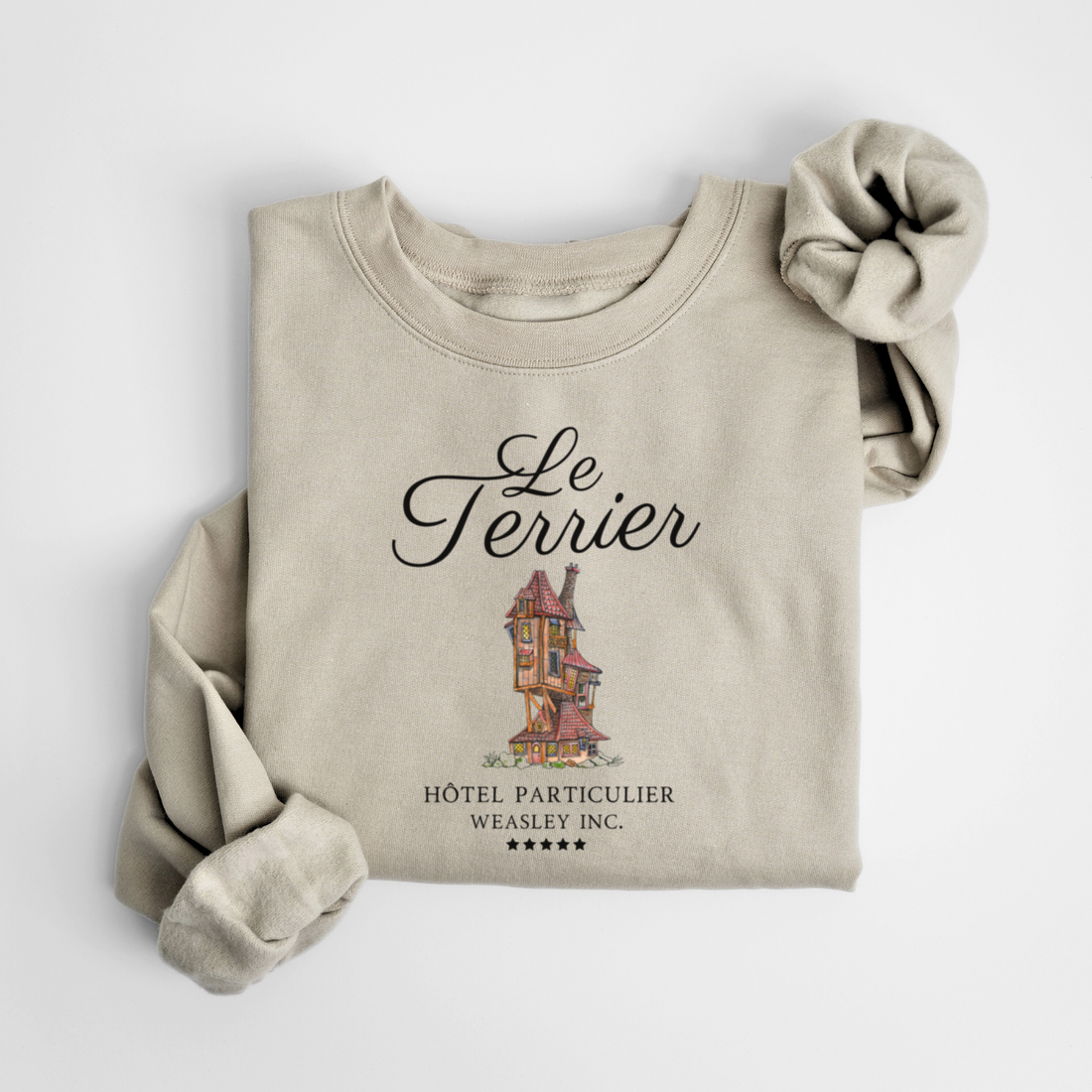 SWEATSHIRT LE TERRIER - AMANDE